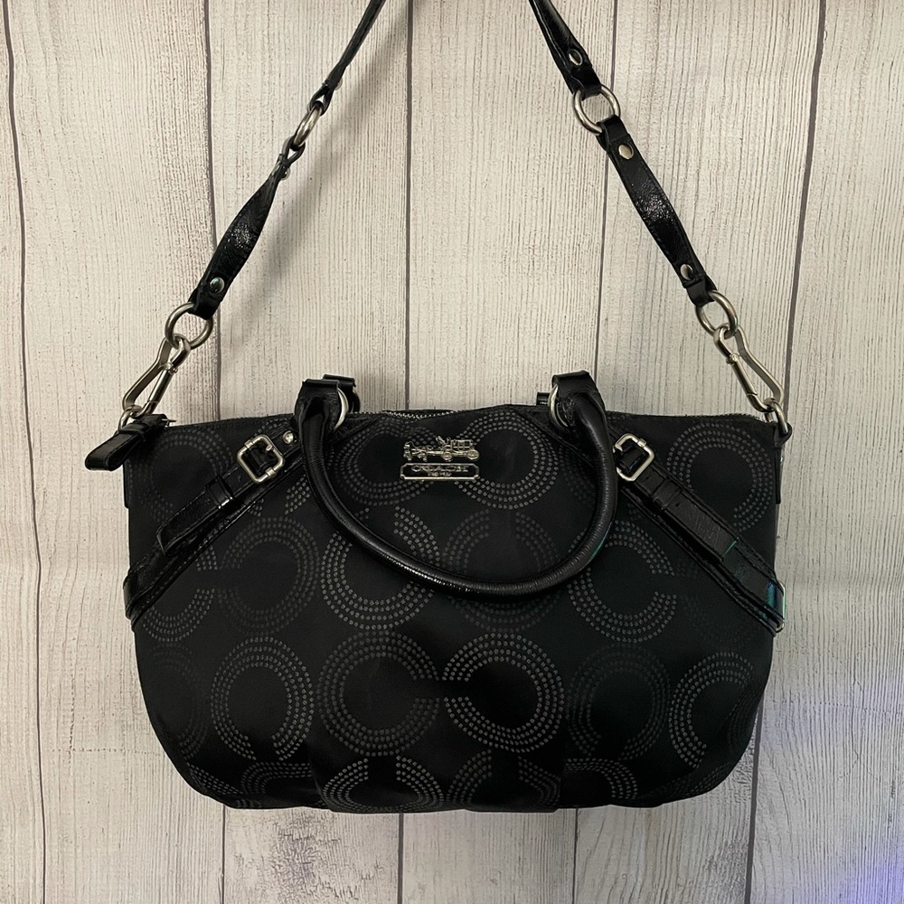 Coach black purse.